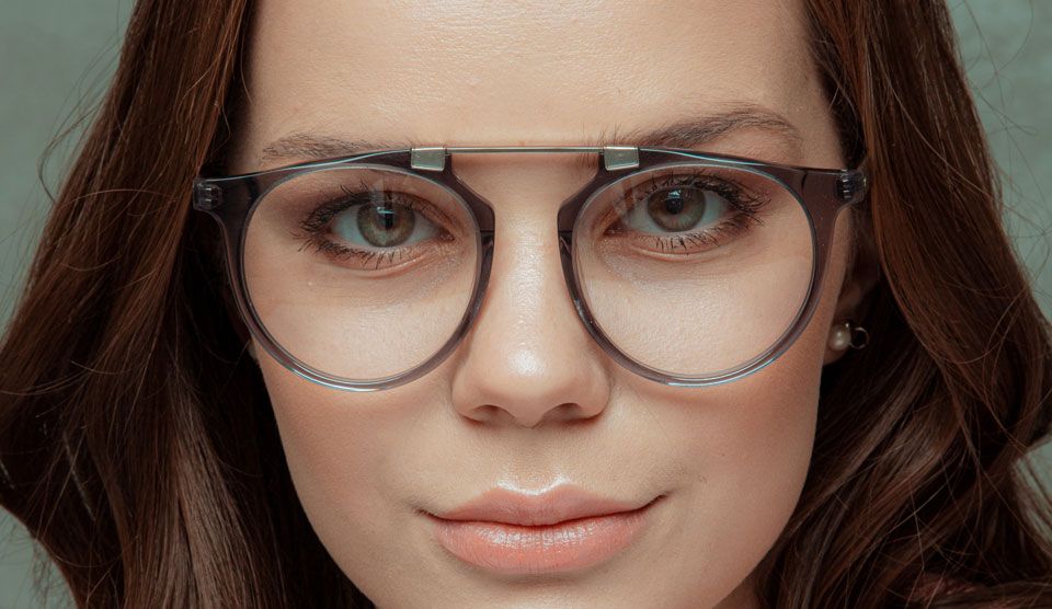 Форма очков для девушек с круглым лицом